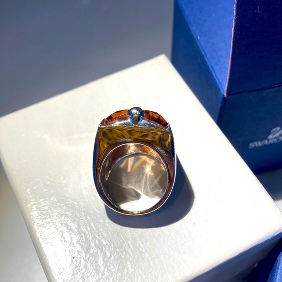 Swarovski cocktail crystal statement ring - Picture 5 of 7